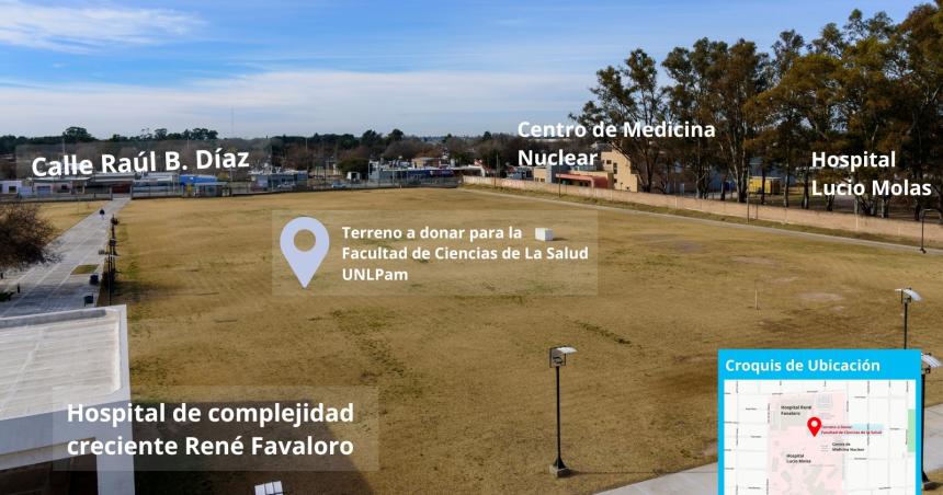Ziliotto promulgoacute la ley que cede terreno a la UNLPam