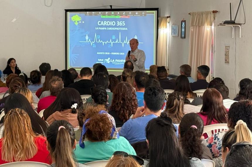 Multitudinaria jornada del programa Cardio 365