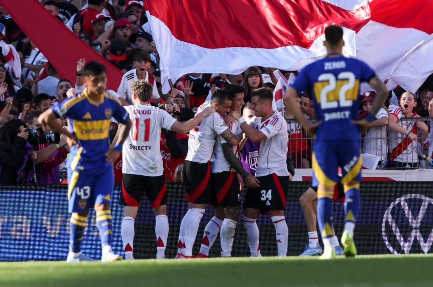 De la mano de Mastantuono River es superior y le gana a Boca en el Superclaacutesico
