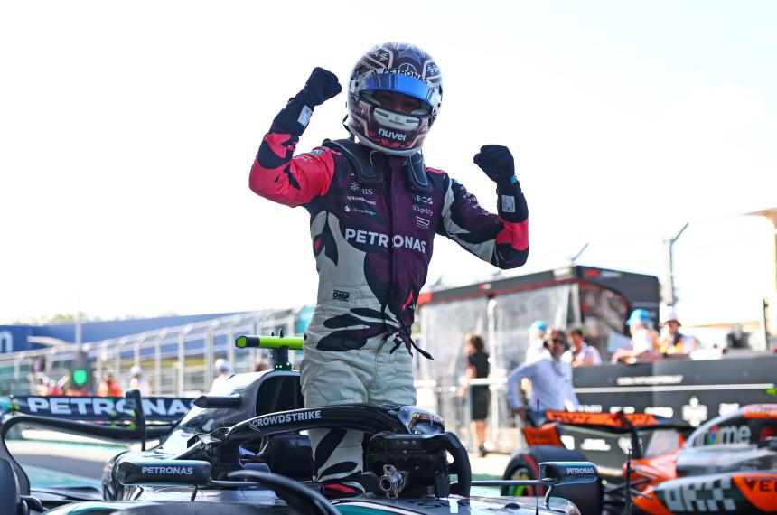 Antonelli dio el golpe y tendraacute la pole de la Sprint en Miami