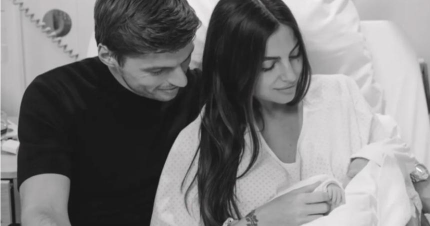 Verstappen presentoacute a su hija