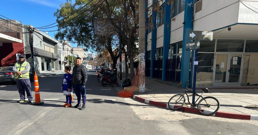 Una ciclista atropellada en el centro de Santa Rosa