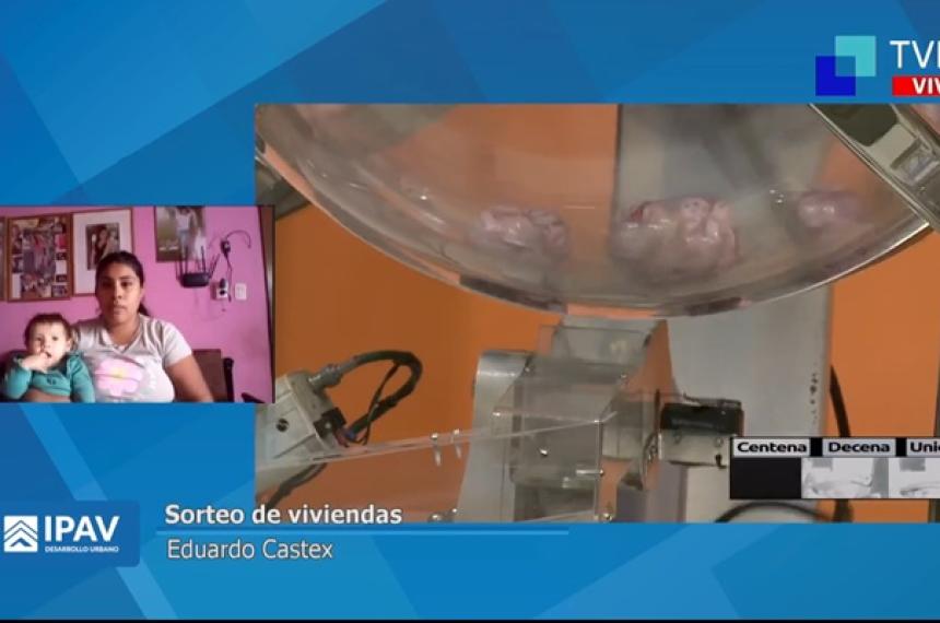 Por sorteo el IPAV adjudicoacute 50 viviendas en Castex