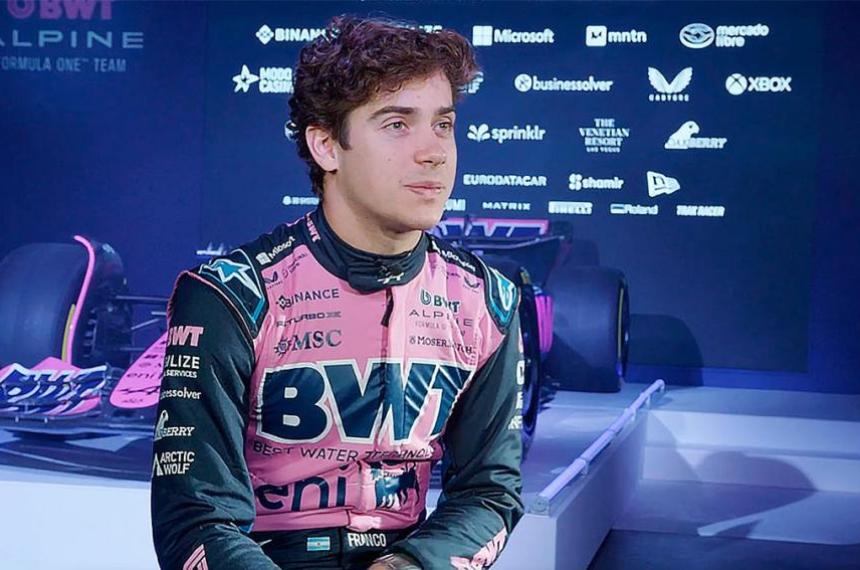 Franco Colapinto volveraacute a correr en la Foacutermula 1 y debutaraacute con Alpine en Imola