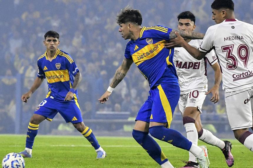 Boca iguala con Lanuacutes