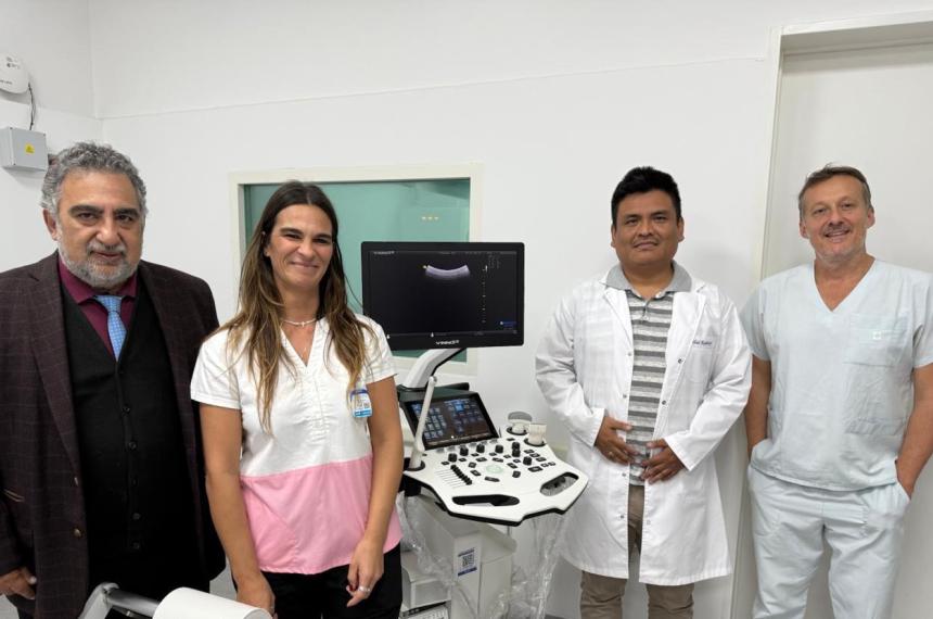 Entregaron equipos de uacuteltima generacioacuten para ampliar servicios en el hospital de Victorica
