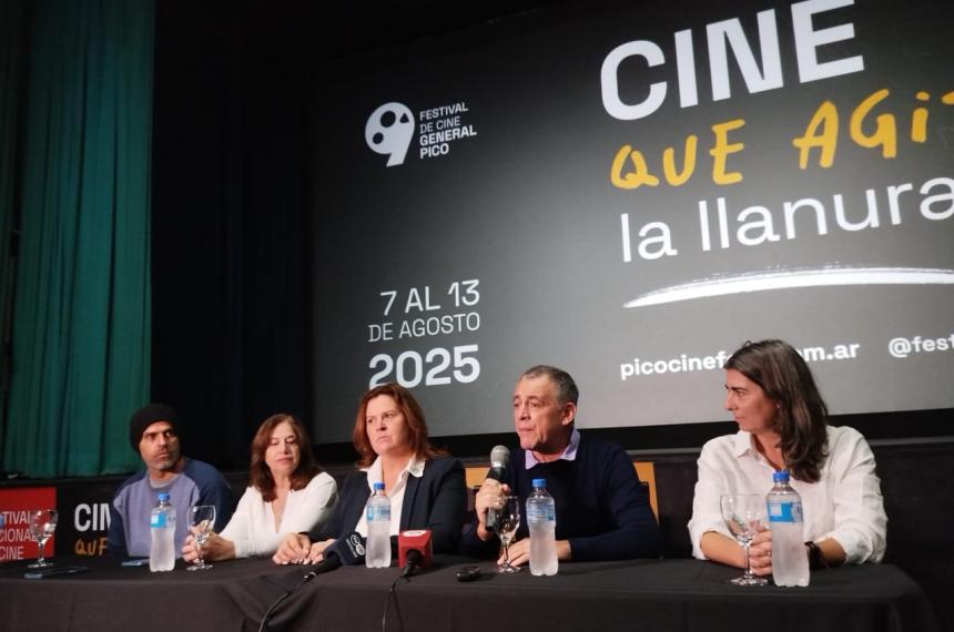 Presentaron el Festival Nacional de Cine en Pico