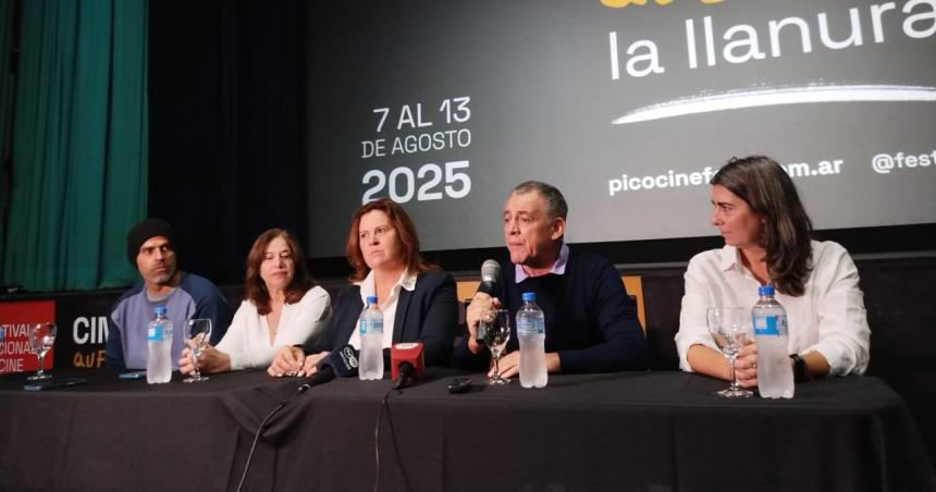 Presentaron el Festival Nacional de Cine en Pico