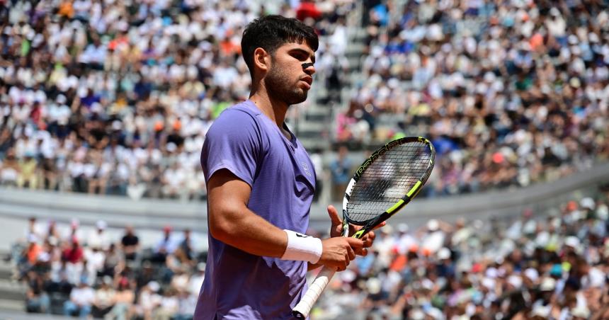 Alcaraz a paso firme en Roma