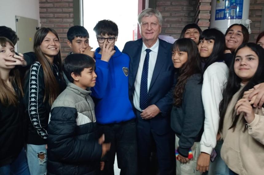 Firma de convenio e inauguracioacuten de obras en General Pico