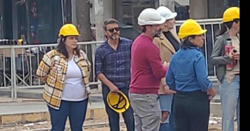 El PRO valoroacute el recorrido por la obra de la semipeatonal