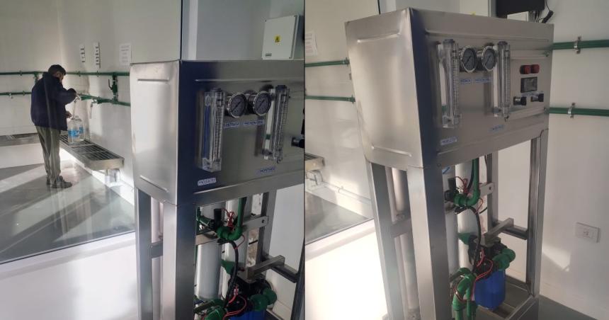 Hilario Lagos produciraacute agua potable por oacutesmosis inversa