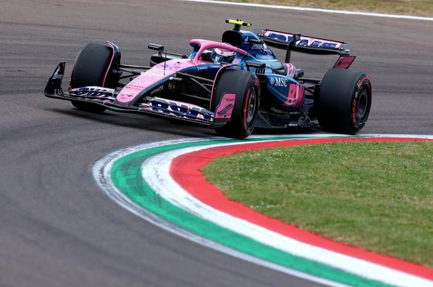 Colapinto volvioacute a la Foacutermula 1 con un 16deg puesto en el GP de Emilia-Romantildea
