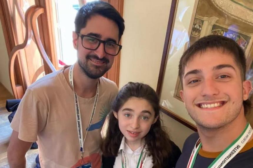 Premiaron a una alumna pampeana en Italia