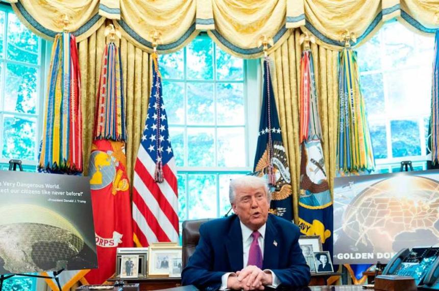 Trump gastaraacute US 175000 millones en un sistema de defensa antimisiles similar al israeliacute