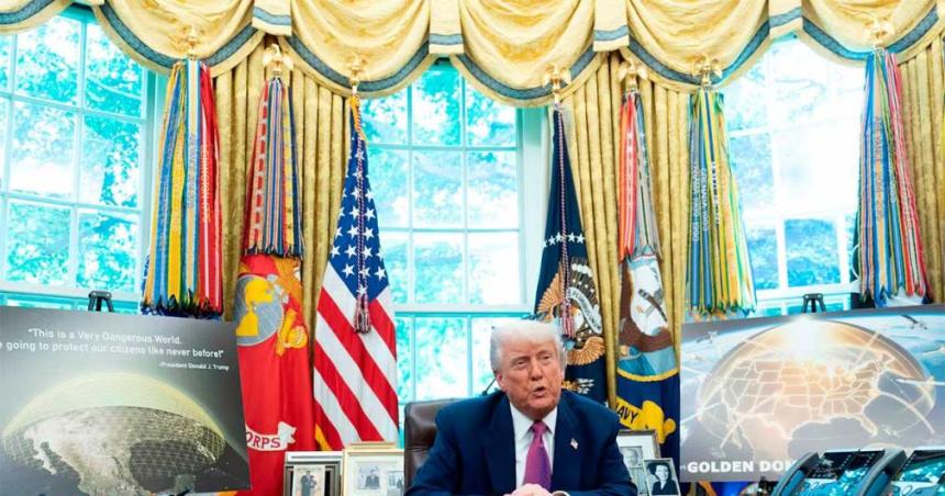 Trump gastaraacute US 175000 millones en un sistema de defensa antimisiles similar al israeliacute