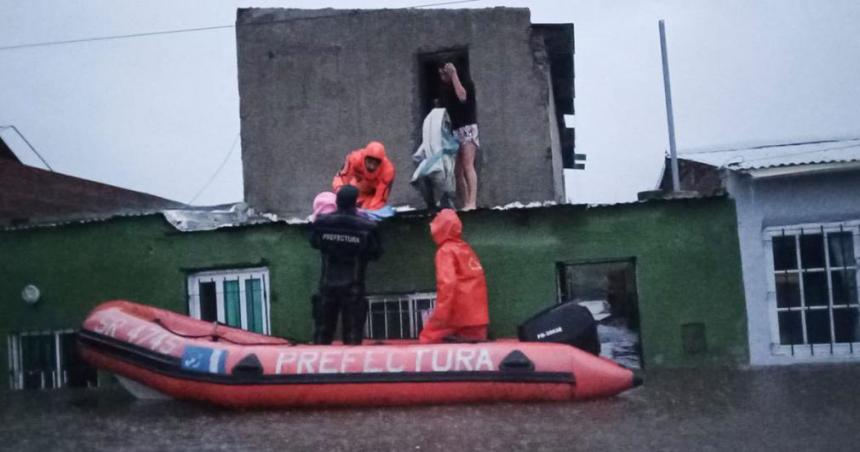 Se confirmoacute el hallazgo de la cuarta viacutectima fatal tras el temporal en Buenos Aires