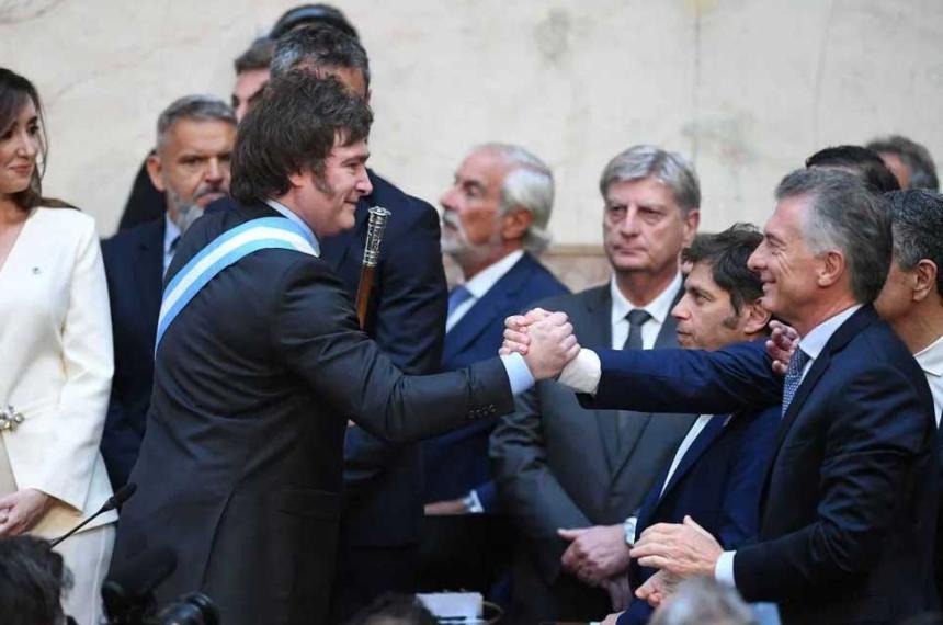 iquestReconciliacioacuten en puerta Macri felicitoacute a Milei por la eleccioacuten en CABA