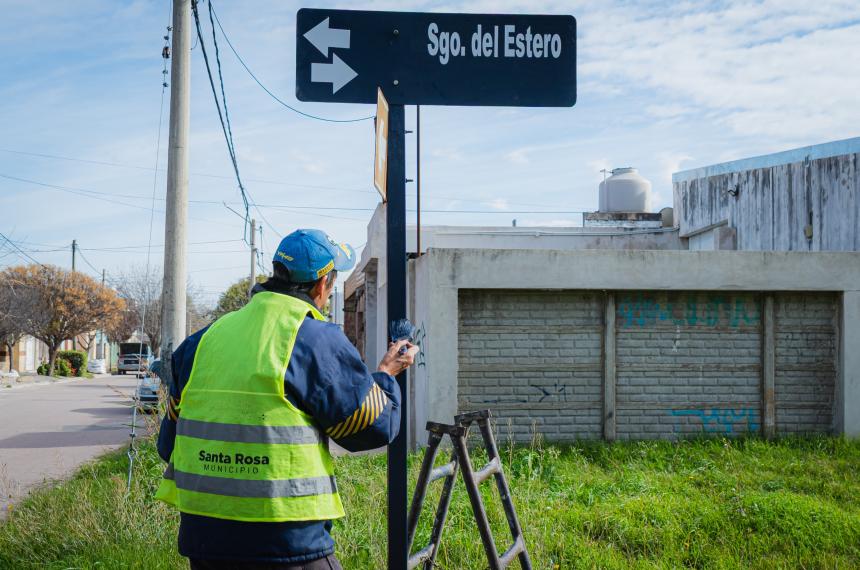 La calle Santiago del Estero pasa a ser de doble mano