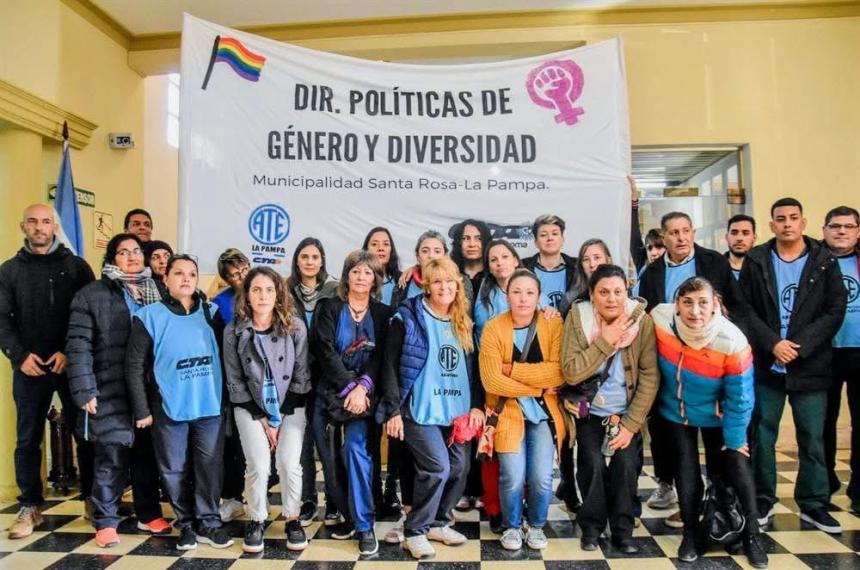 ATE retoma el reclamo en la Direccioacuten de Poliacuteticas de Geacutenero