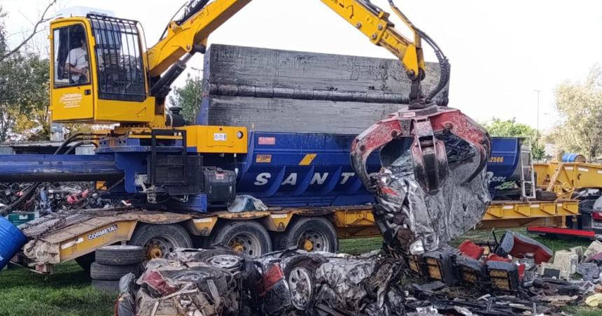El STJ y el municipio compactaron vehiacuteculos en General Pico