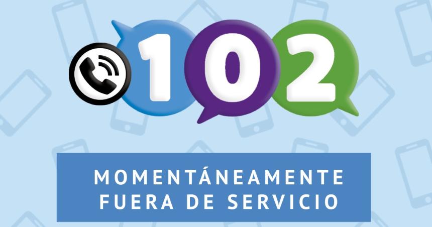 Ante la interrupcioacuten de la Liacutenea 102 la Provincia habilita nuacutemeros alternativos