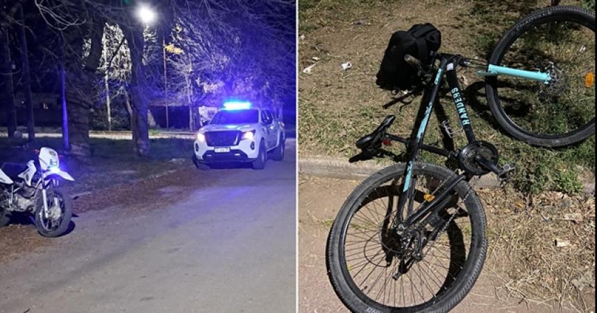 Roboacute en una casa de Pico escapoacute de la policiacutea en bici y finalmente se entregoacute