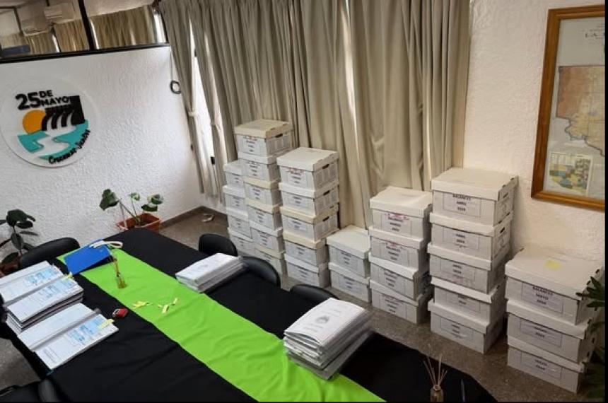  25 de Mayo- el municipio presentoacute 20 balances mensuales