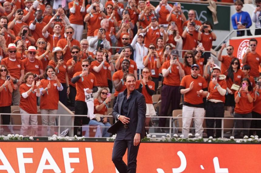 Homenaje a Nadal en Roland Garros