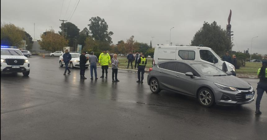 Un chico herido al ser atropellado en Illia y Belgrano