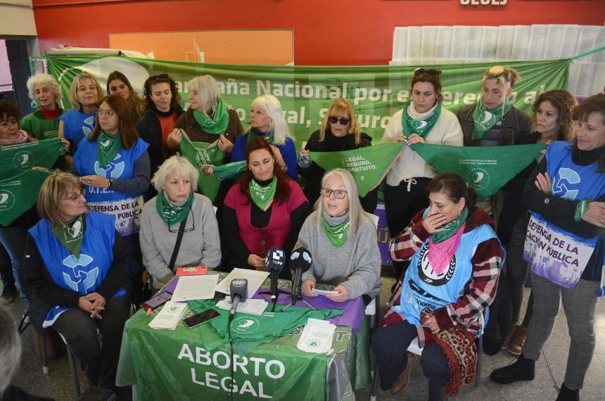El Foro Pampeano por el Aborto Legal reclamoacute poliacuteticas puacuteblicas al gobierno nacional