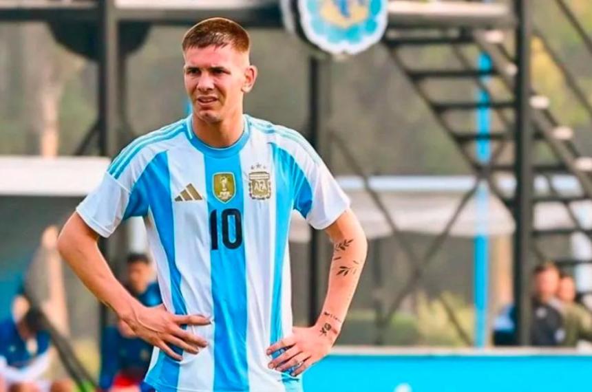 Confirmado- Franco Mastantuono seraacute convocado por Scaloni a la Seleccioacuten Argentina