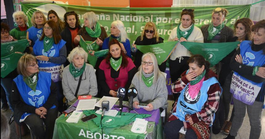 El Foro Pampeano por el Aborto Legal reclamoacute poliacuteticas puacuteblicas al gobierno nacional