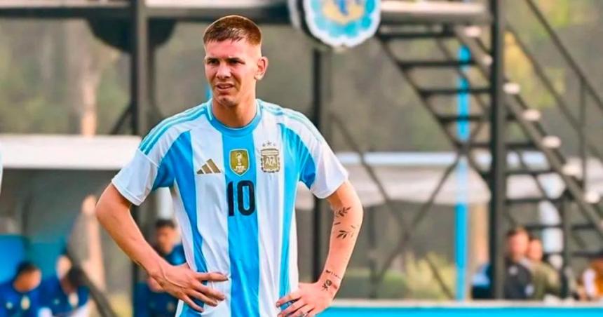 Confirmado- Franco Mastantuono seraacute convocado por Scaloni a la Seleccioacuten Argentina
