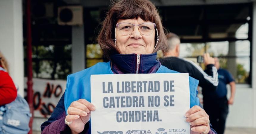UTELPa celebroacute la absolucioacuten de la docente Ana Contreras