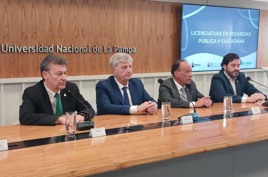 Ziliotto- La Pampa es una de las provincias maacutes seguras del paiacutes