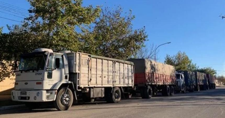 Retuvieron tres camiones en Parera por falta de documentacioacuten