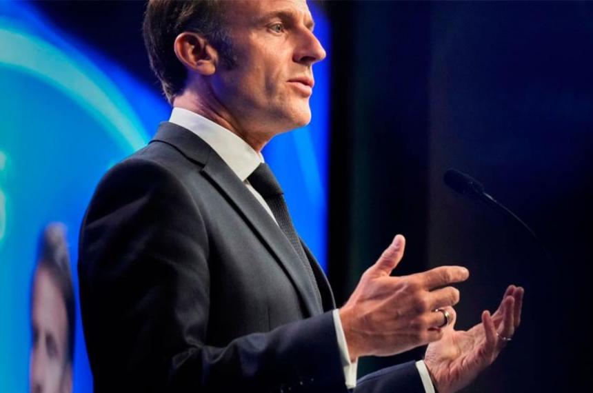 Macron llamoacute a endurecer la postura de Europa hacia Israel