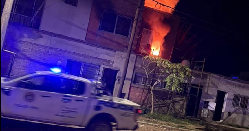 Incendio en una vivienda de Zona Norte