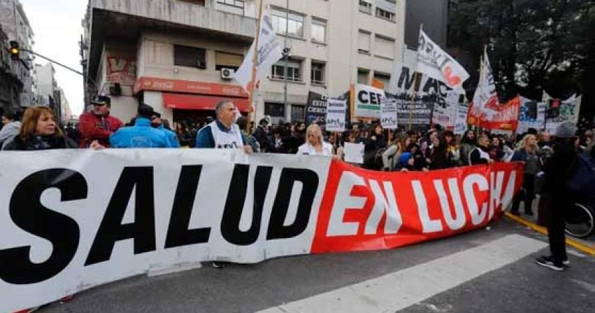 Hospital Garrahan- residentes siguen sin recibir una propuesta del Gobierno y mantienen el paro
