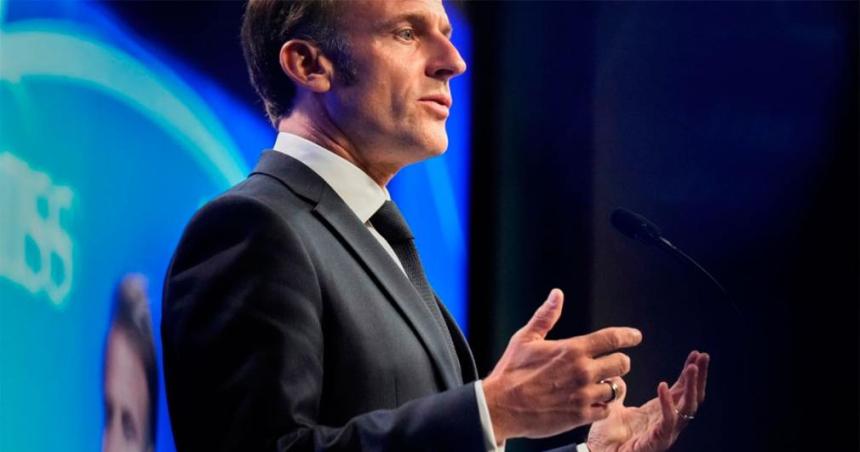 Macron llamoacute a endurecer la postura de Europa hacia Israel