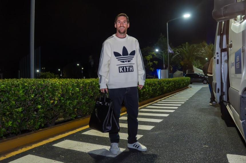 Messi se sumoacute a la Seleccioacuten