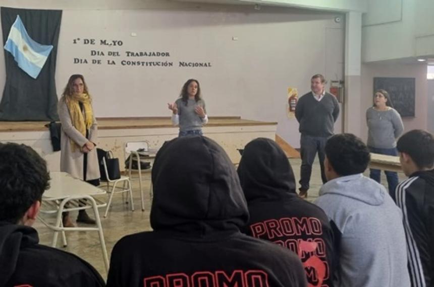 Funcionarios de General Pico brindaron un taller y simulacro en Rancul