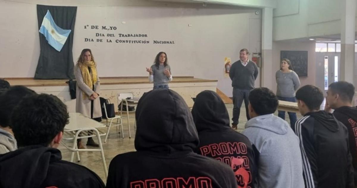 Funcionarios de General Pico brindaron un taller y simulacro en Rancul