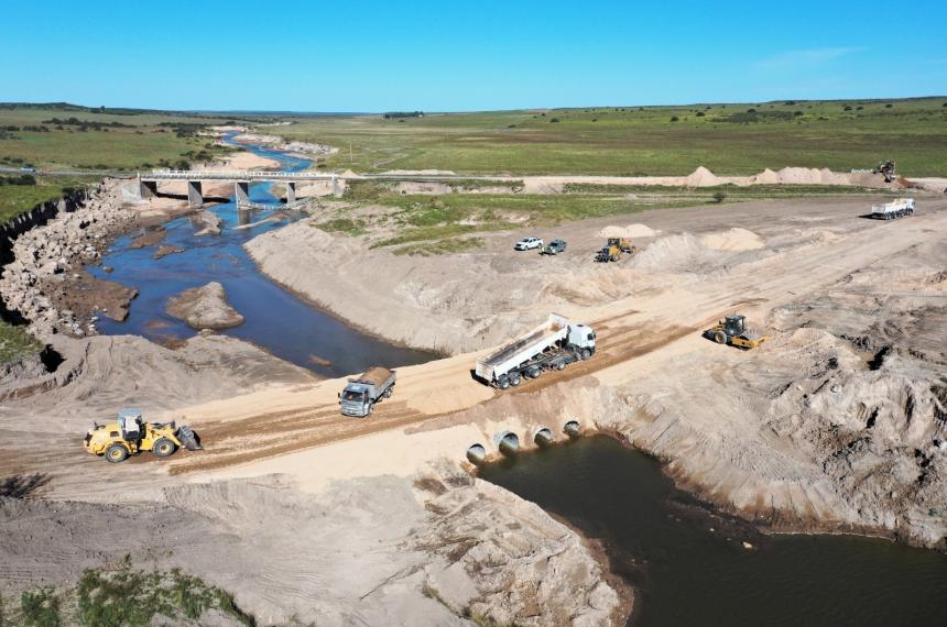 Intendentes exigen a Vialidad Nacional celeridad en las obras sobre la Ruta 35
