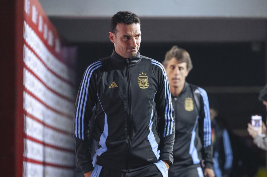 Con Messi en el banco Argentina juega en Chile