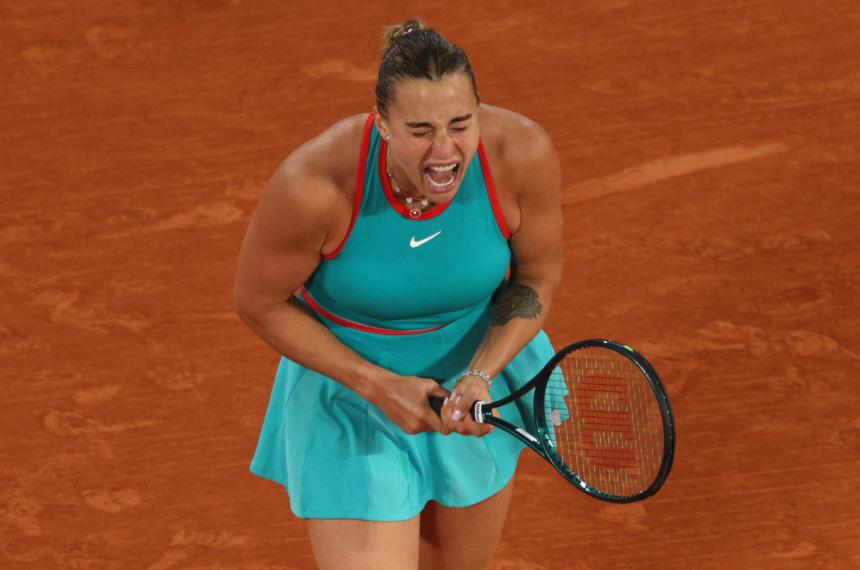 Sabalenka tiene su lugar en la final de Roland Garros