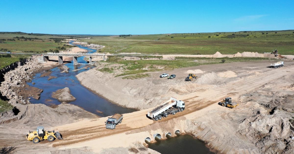Intendentes exigen a Vialidad Nacional celeridad en las obras sobre la Ruta 35