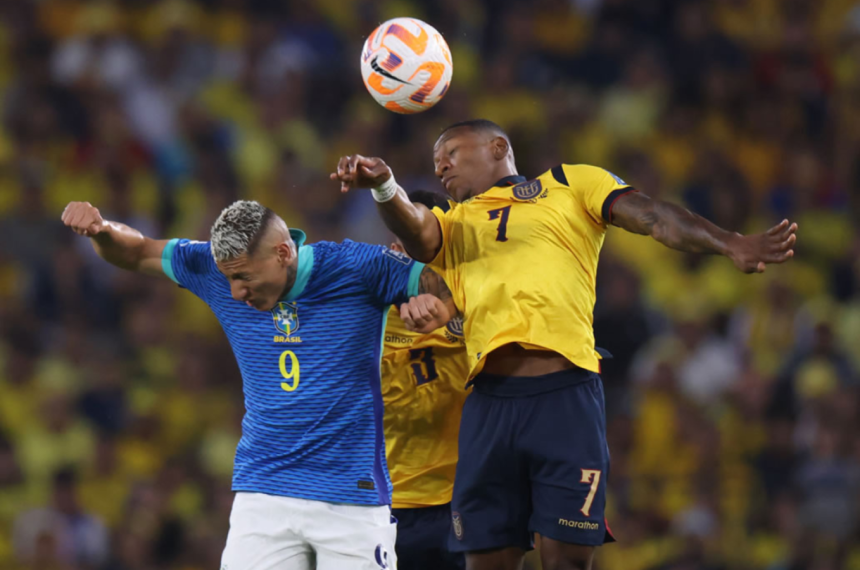 Brasil y Ecuador empataron sin goles