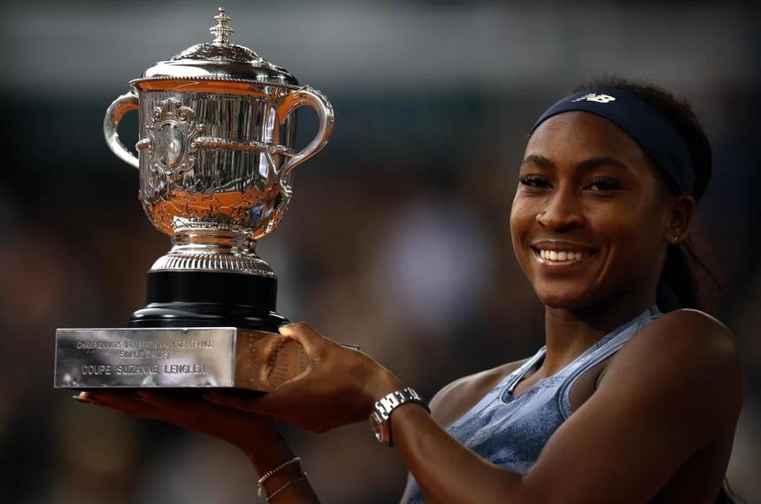 Coco Gauff es la reina de Pariacutes